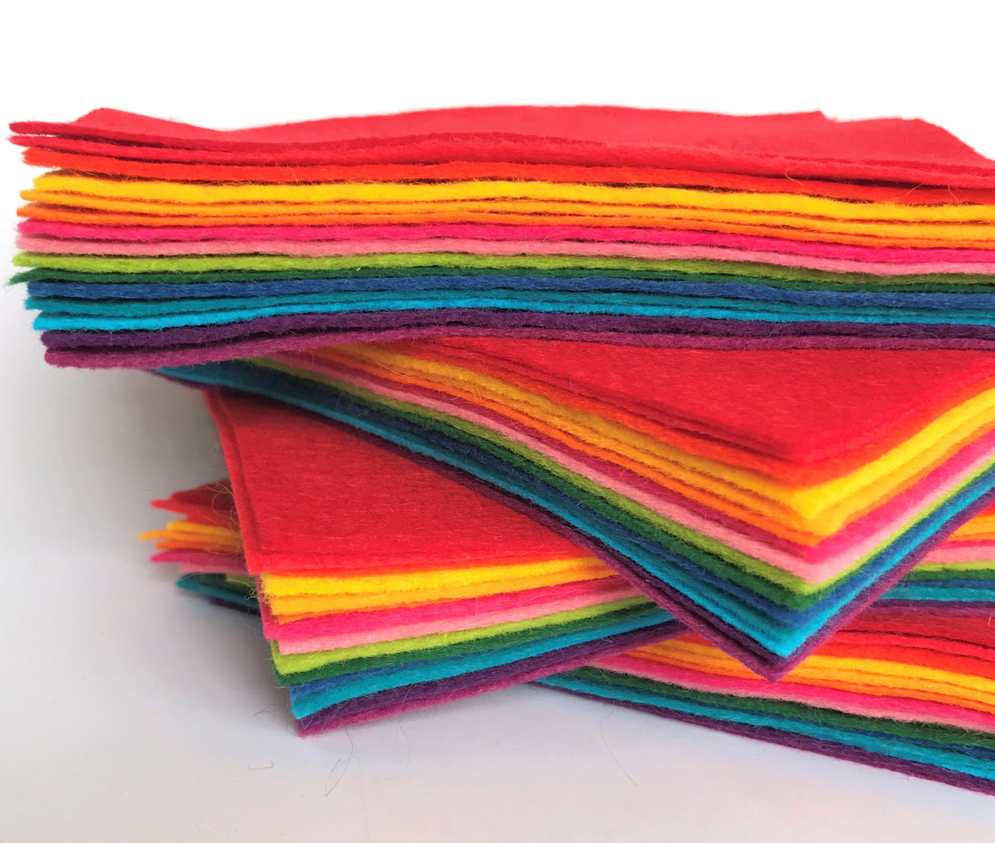 Bright Felt Bundle - Wool Blend Craft Felt - 15 sheets
