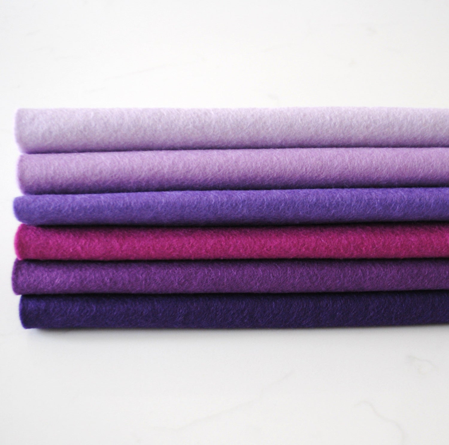 Purple Wool Blend Craft Felt Sheets