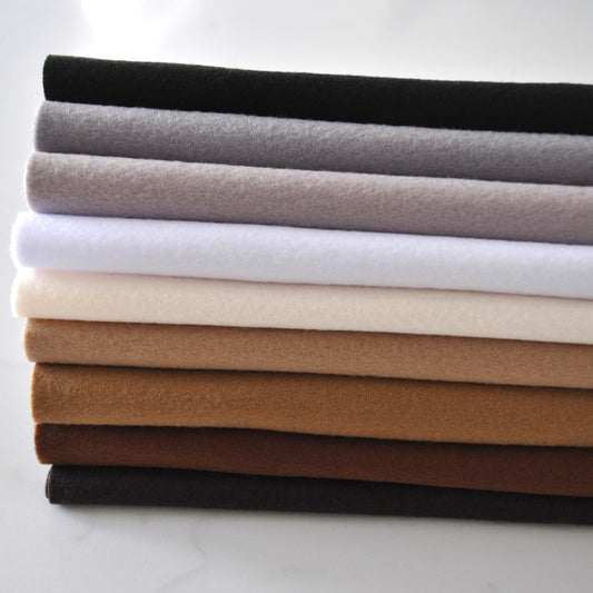 Animal Felt Bundle - Polyester Craft Felt - 9 sheets