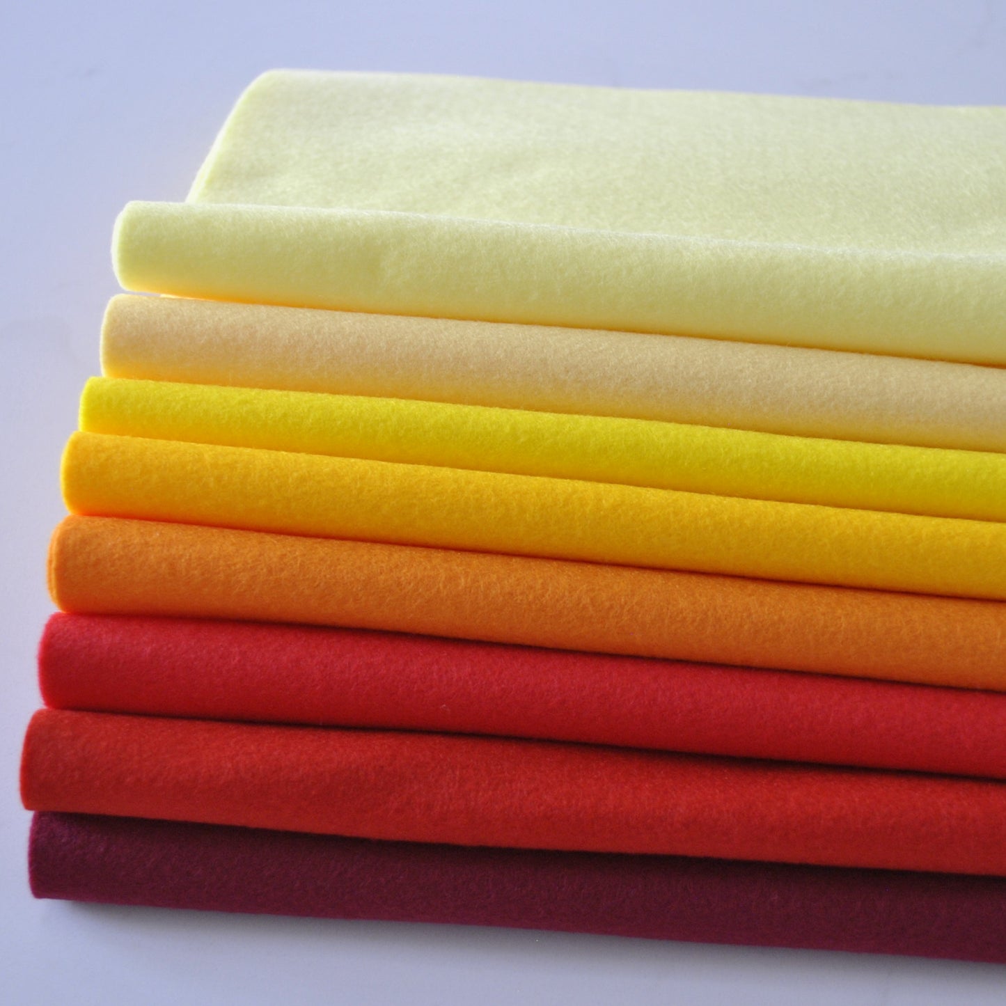 Flame Felt Bundle - Polyester Craft Felt - 8 sheets
