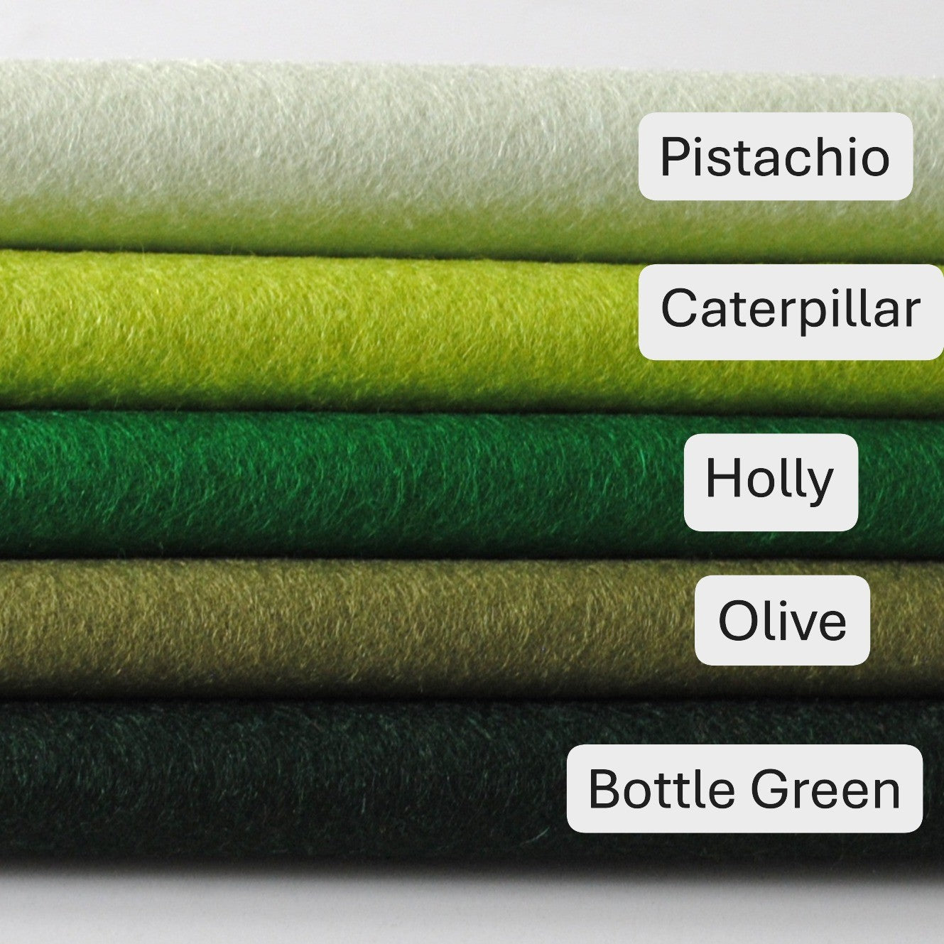 Holly - Wool Blend Craft Felt Sheet