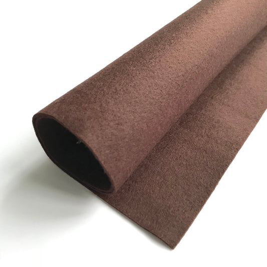 Rich Chocolate - Polyester Craft Felt Sheet