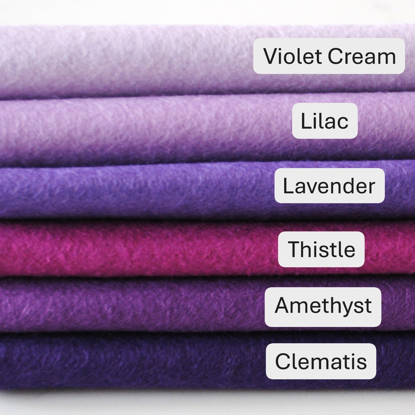 Lavender - Wool Blend Craft Felt Sheet