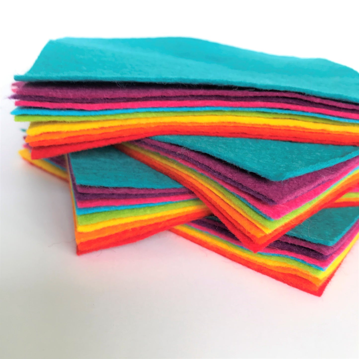 Bright Felt Bundle - Wool Blend Craft Felt - 10 sheets