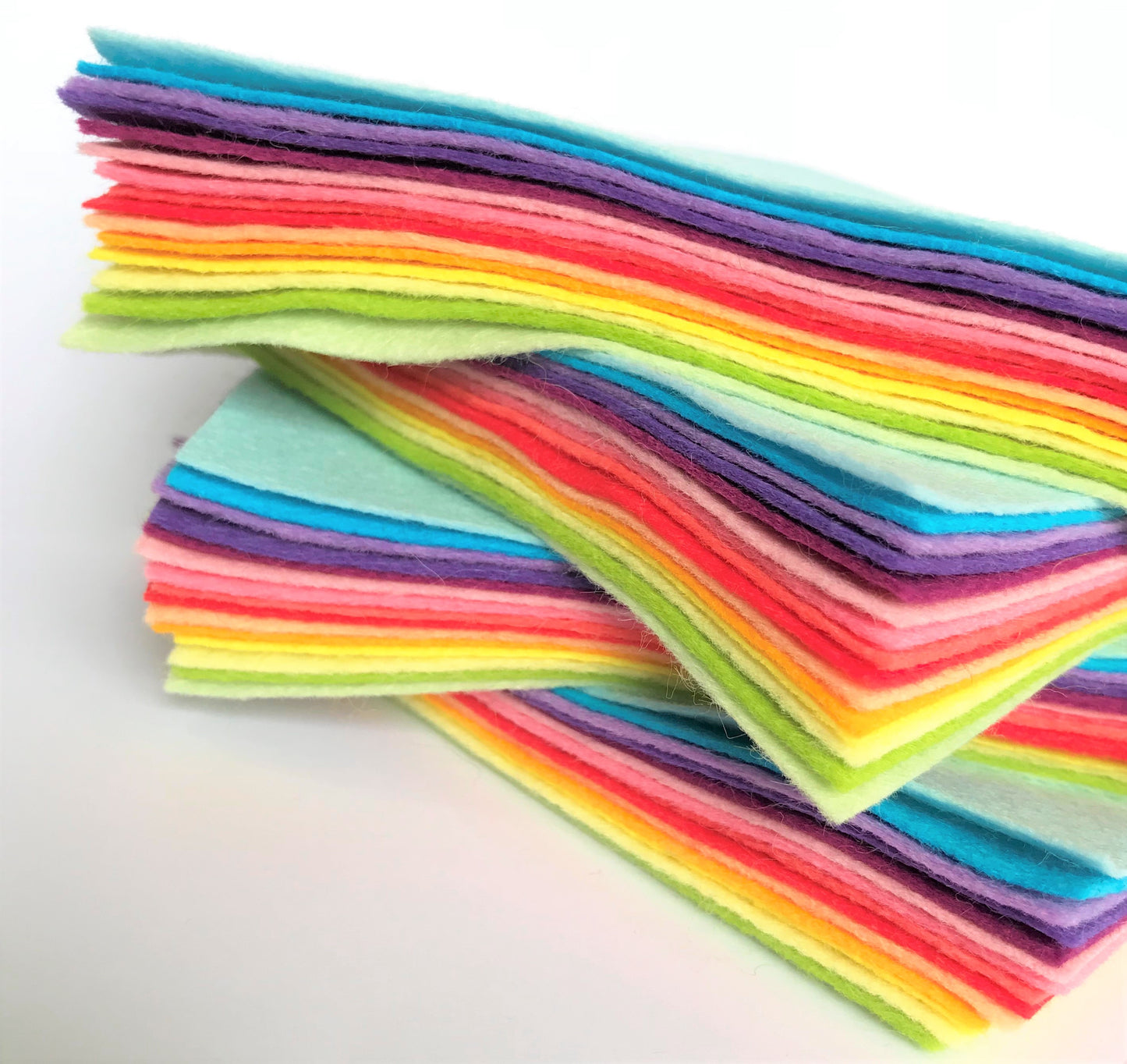 Candy Felt Bundle - Wool Blend Craft Felt - 15 sheets